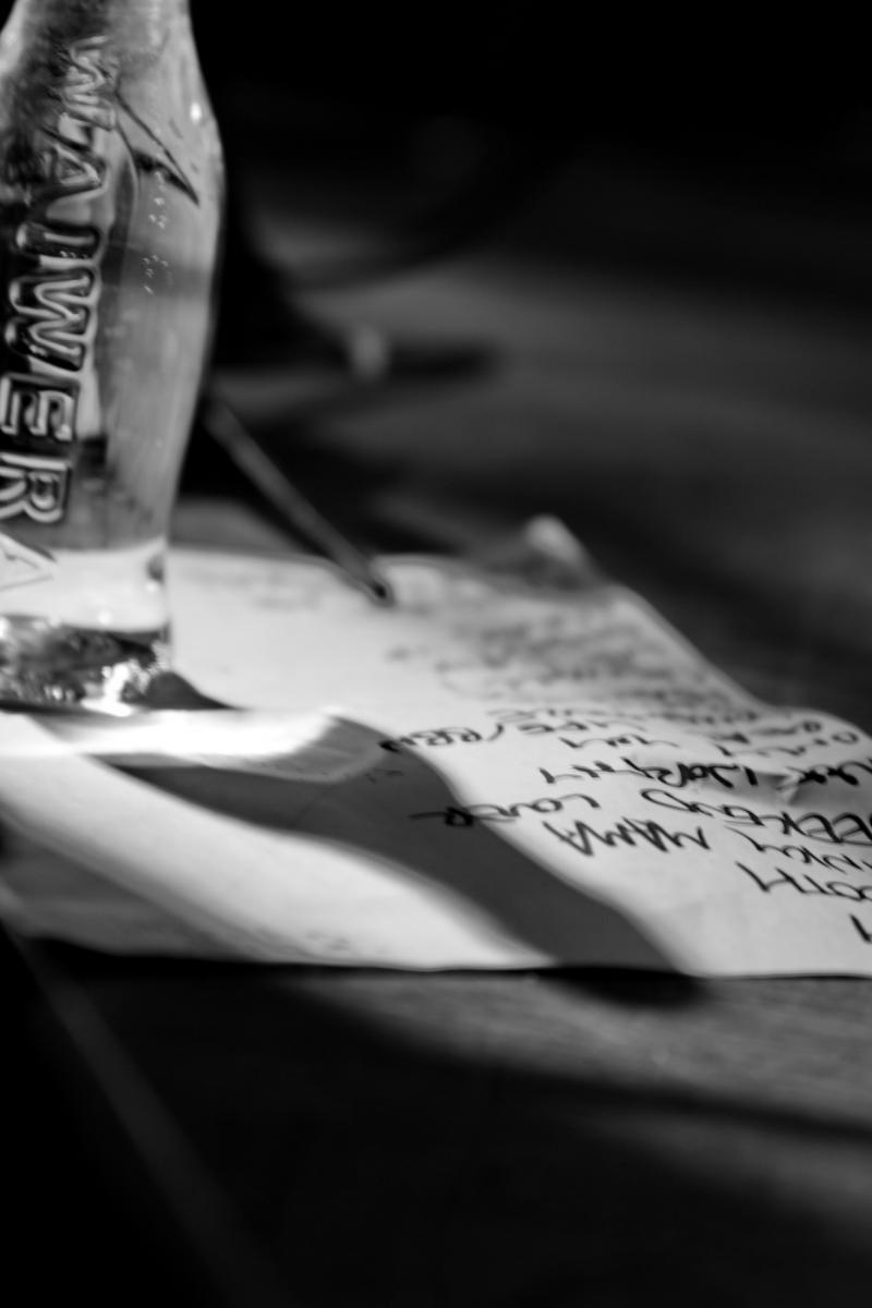 Set List - Tahuna Breaks - The Studio - Oct 2012