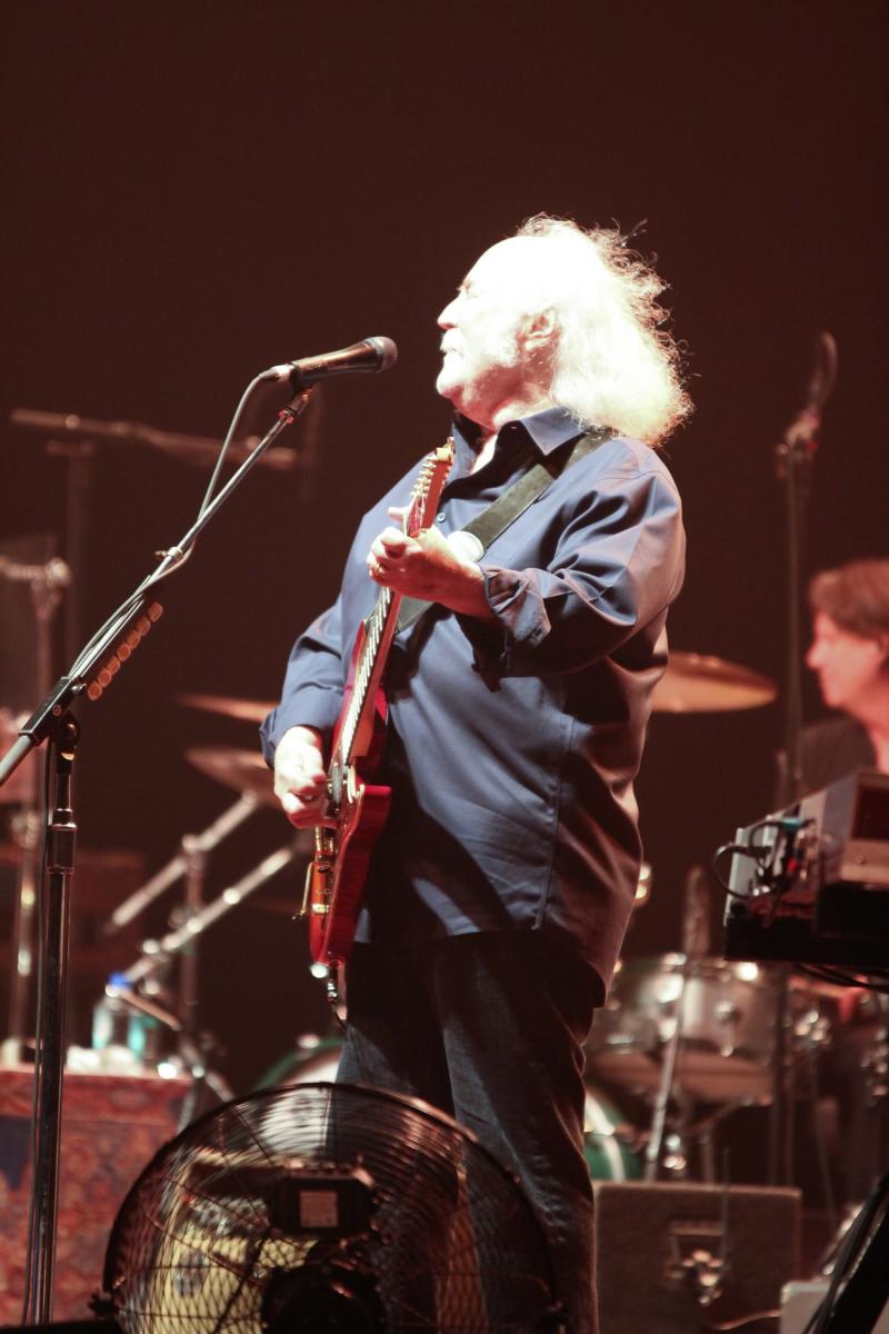 David Crosby - Crosby, Stills and Nash - Trusts Stadium - Mar 2012