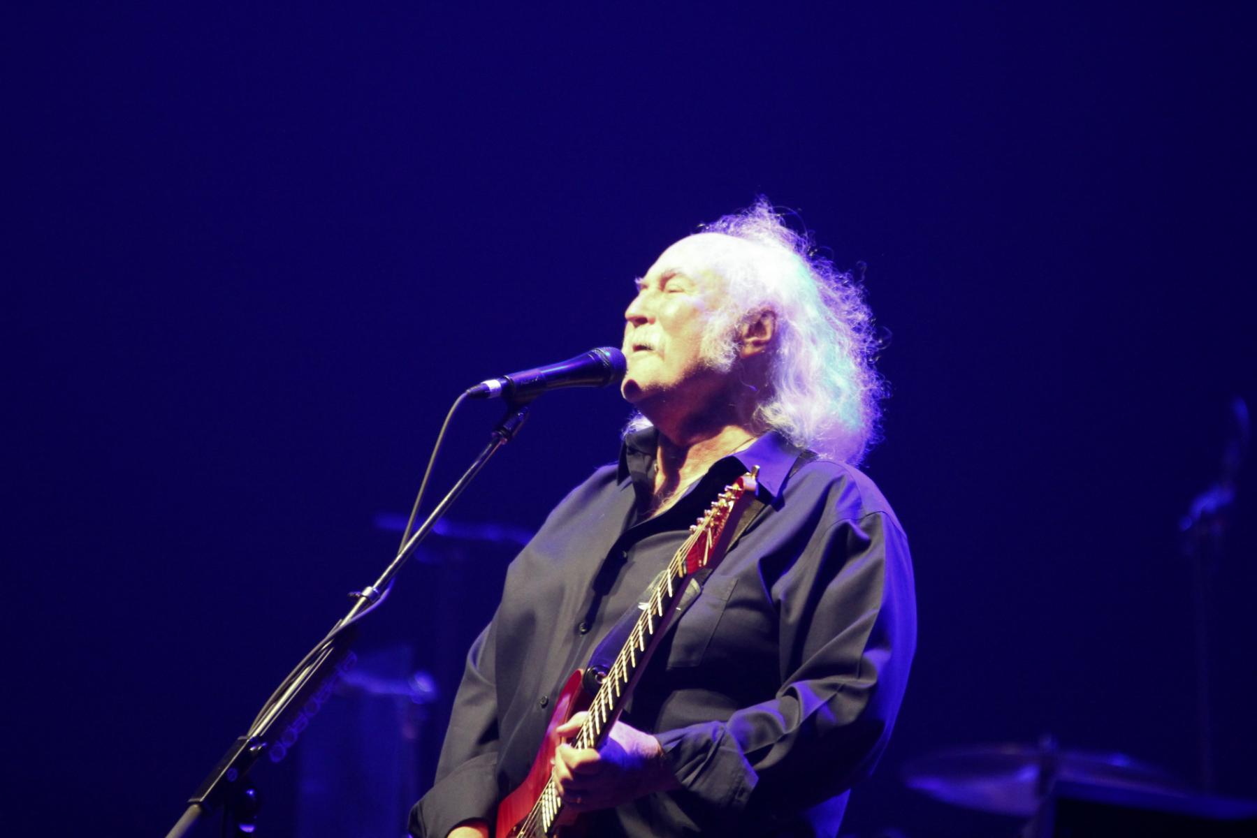 David Crosby - Crosby, Stills and Nash - Trusts Stadium - Mar 2012